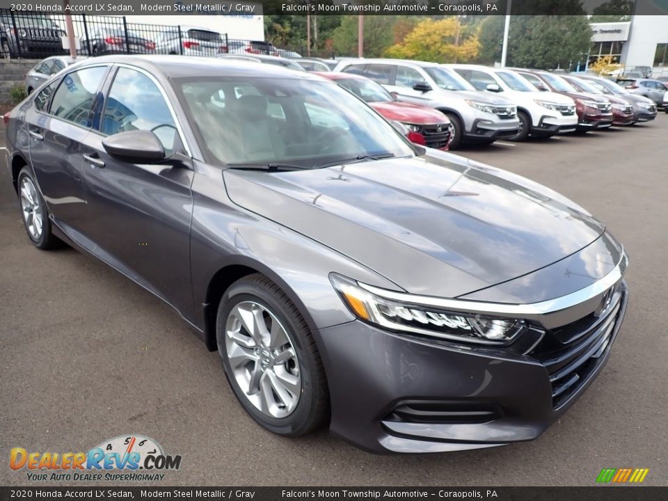 2020 Honda Accord LX Sedan Modern Steel Metallic / Gray Photo #7