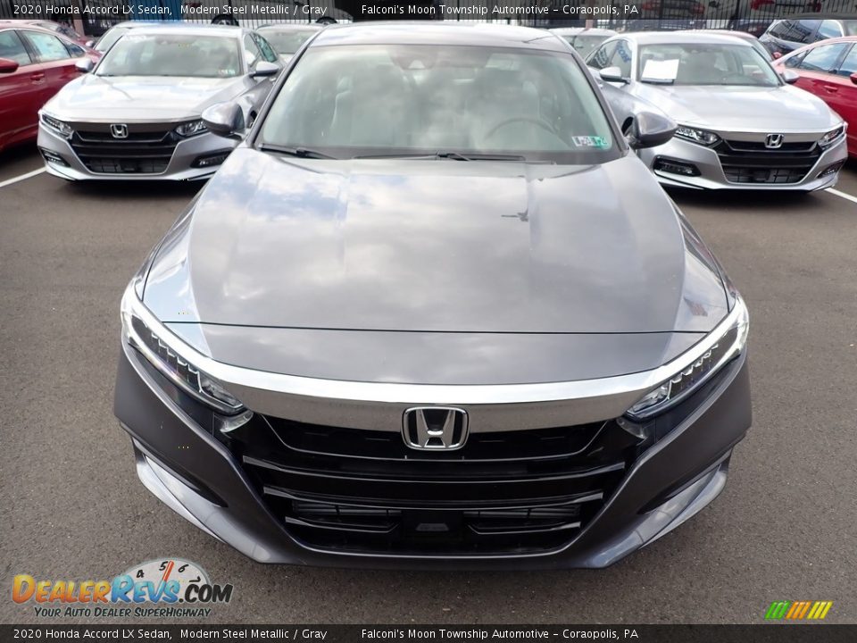 2020 Honda Accord LX Sedan Modern Steel Metallic / Gray Photo #8