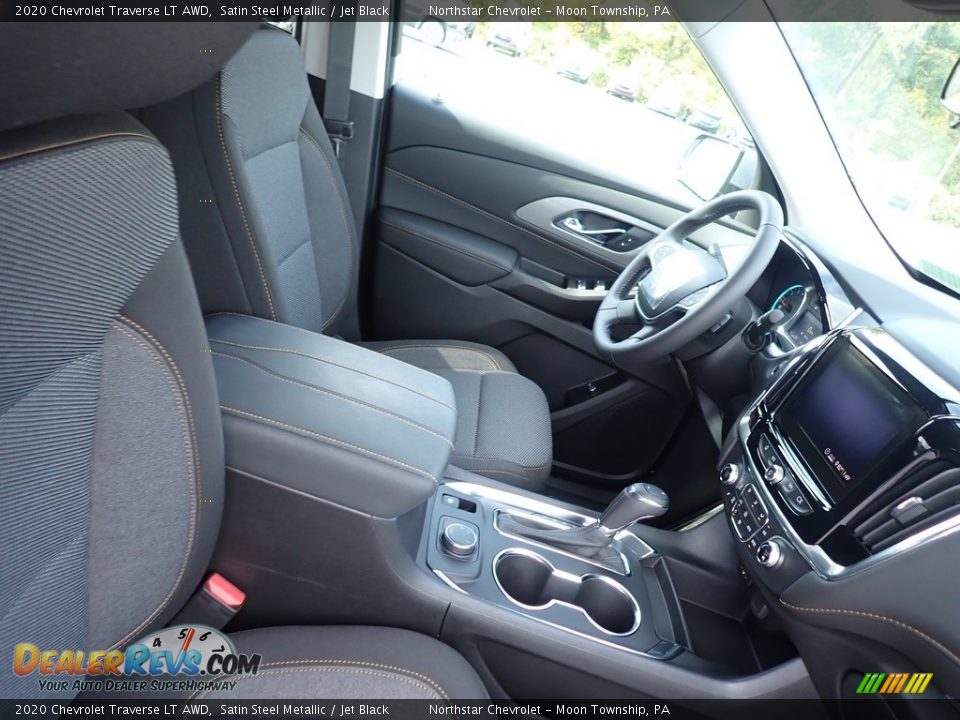 2020 Chevrolet Traverse LT AWD Satin Steel Metallic / Jet Black Photo #10