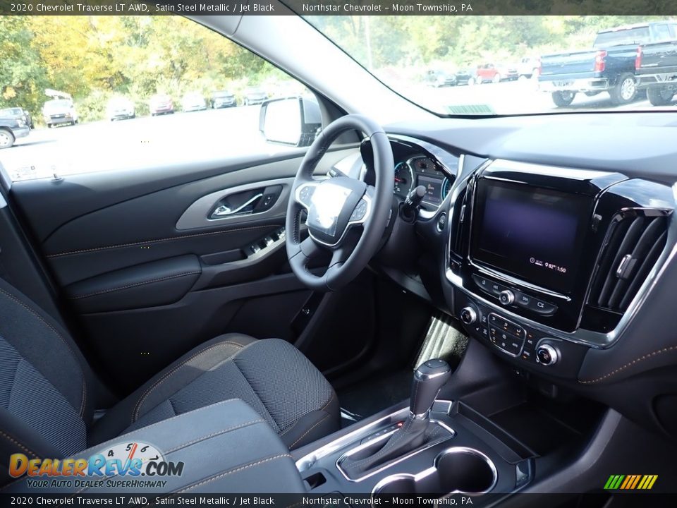 2020 Chevrolet Traverse LT AWD Satin Steel Metallic / Jet Black Photo #11