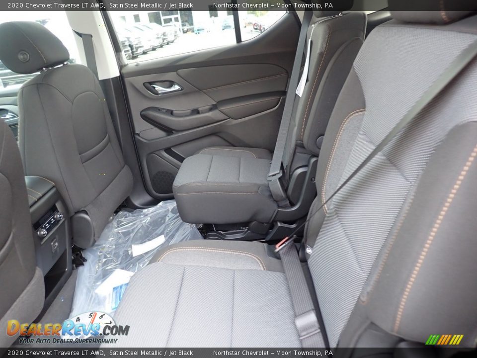 2020 Chevrolet Traverse LT AWD Satin Steel Metallic / Jet Black Photo #12