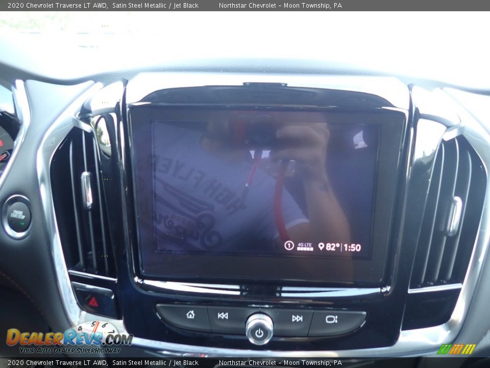 2020 Chevrolet Traverse LT AWD Satin Steel Metallic / Jet Black Photo #18