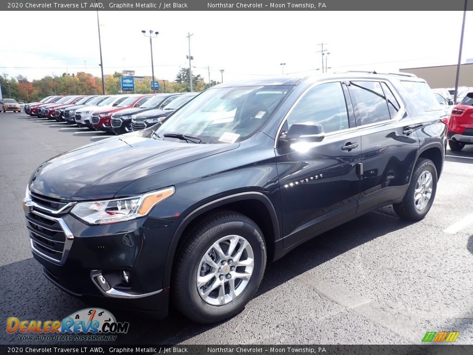 2020 Chevrolet Traverse LT AWD Graphite Metallic / Jet Black Photo #1