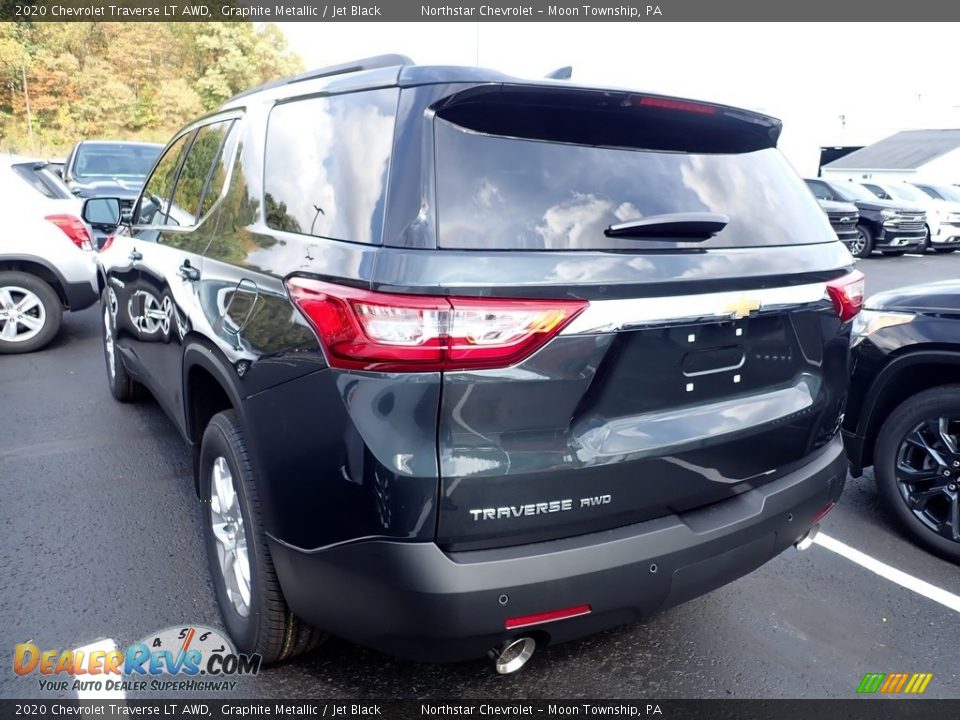 2020 Chevrolet Traverse LT AWD Graphite Metallic / Jet Black Photo #3