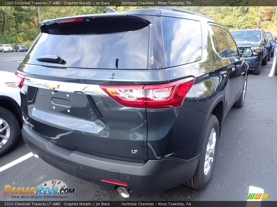 2020 Chevrolet Traverse LT AWD Graphite Metallic / Jet Black Photo #5
