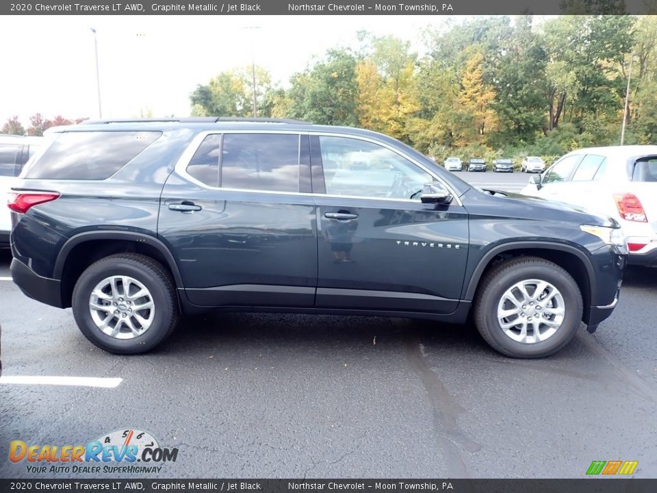 2020 Chevrolet Traverse LT AWD Graphite Metallic / Jet Black Photo #6