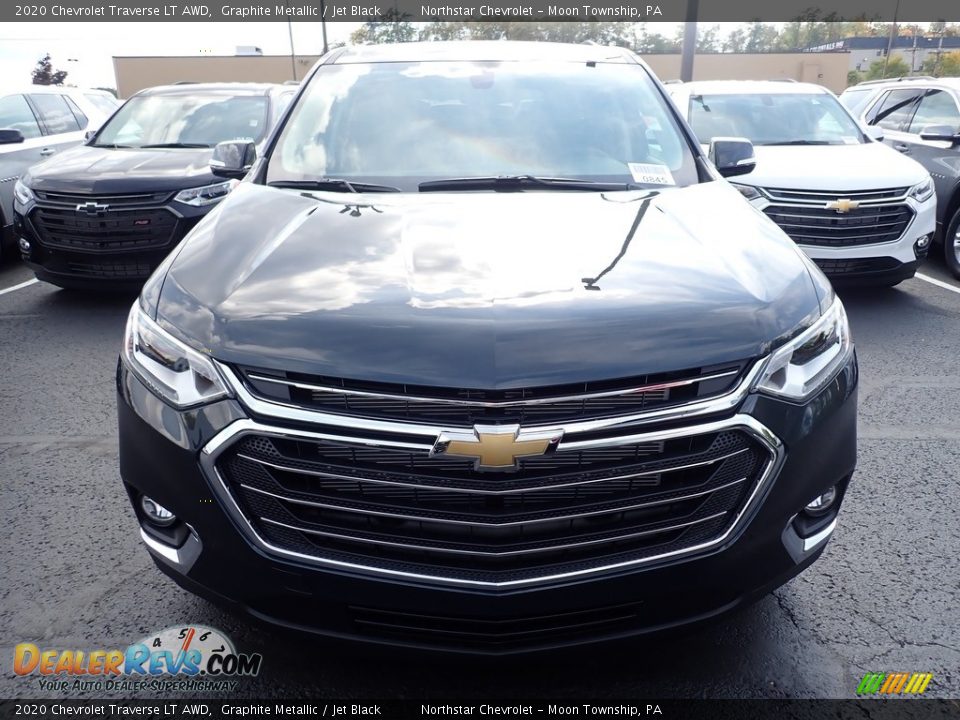 2020 Chevrolet Traverse LT AWD Graphite Metallic / Jet Black Photo #8