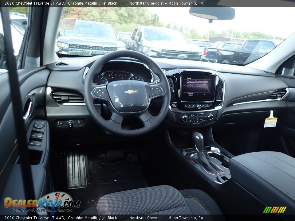 2020 Chevrolet Traverse LT AWD Graphite Metallic / Jet Black Photo #12