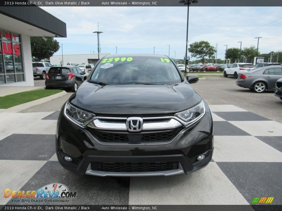 2019 Honda CR-V EX Dark Olive Metallic / Black Photo #2