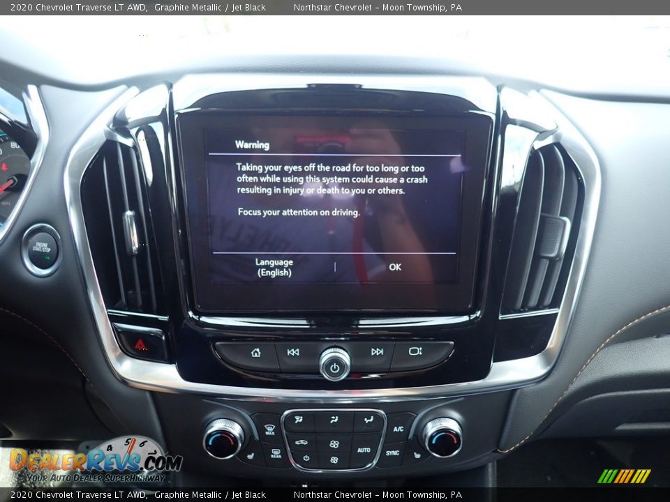 2020 Chevrolet Traverse LT AWD Graphite Metallic / Jet Black Photo #16