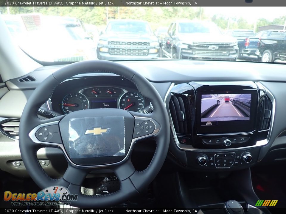 2020 Chevrolet Traverse LT AWD Graphite Metallic / Jet Black Photo #18