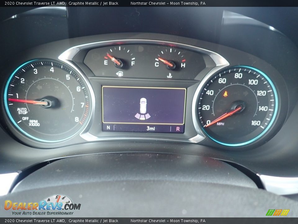 2020 Chevrolet Traverse LT AWD Graphite Metallic / Jet Black Photo #20