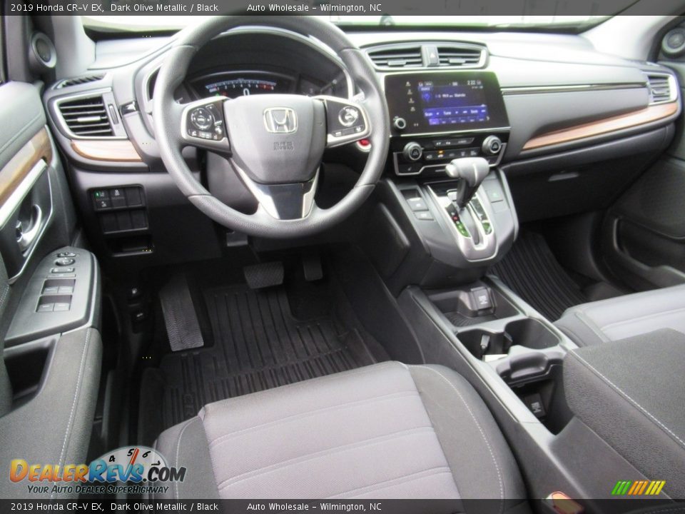 2019 Honda CR-V EX Dark Olive Metallic / Black Photo #15