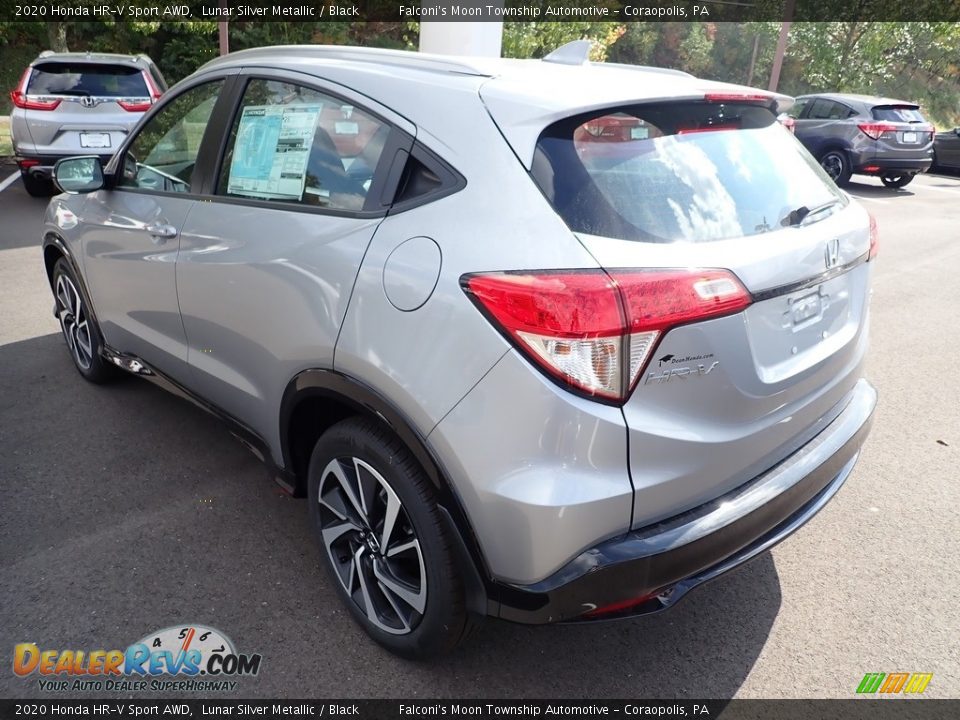 2020 Honda HR-V Sport AWD Lunar Silver Metallic / Black Photo #4