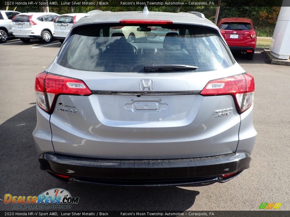 2020 Honda HR-V Sport AWD Lunar Silver Metallic / Black Photo #5