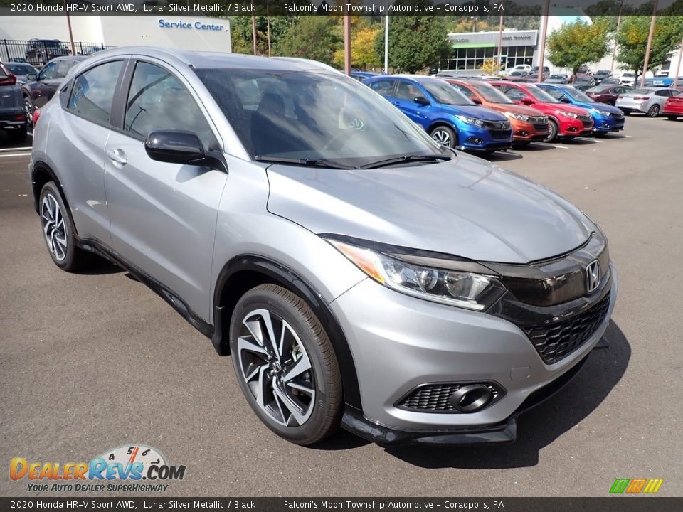 2020 Honda HR-V Sport AWD Lunar Silver Metallic / Black Photo #7