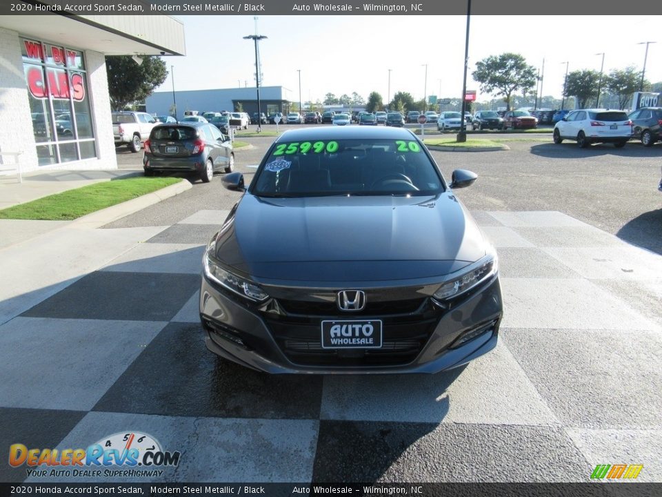 2020 Honda Accord Sport Sedan Modern Steel Metallic / Black Photo #2
