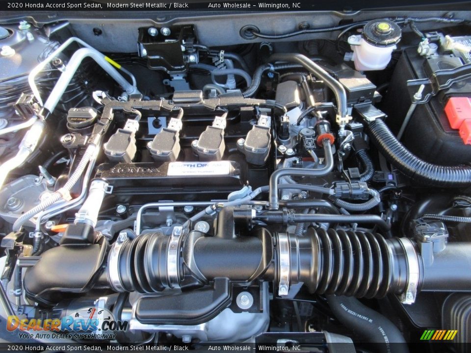 2020 Honda Accord Sport Sedan Modern Steel Metallic / Black Photo #6