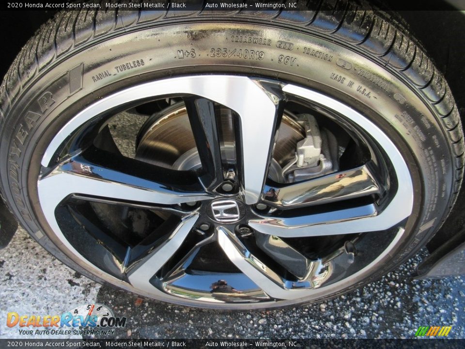 2020 Honda Accord Sport Sedan Modern Steel Metallic / Black Photo #7
