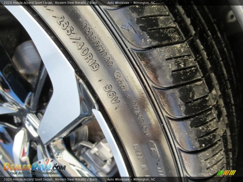 2020 Honda Accord Sport Sedan Modern Steel Metallic / Black Photo #9