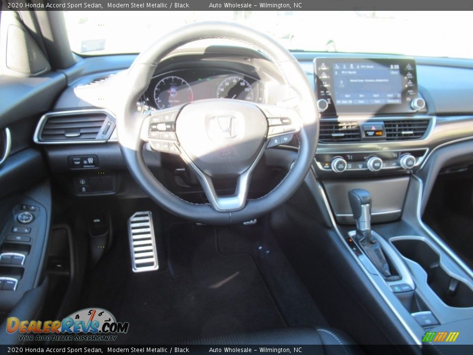2020 Honda Accord Sport Sedan Modern Steel Metallic / Black Photo #16