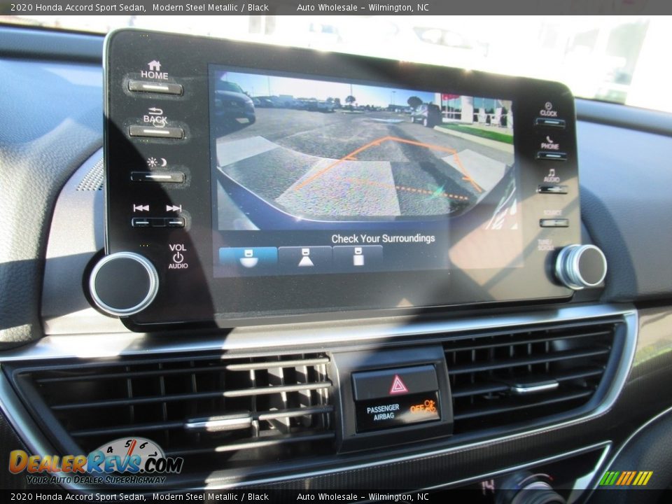 2020 Honda Accord Sport Sedan Modern Steel Metallic / Black Photo #18