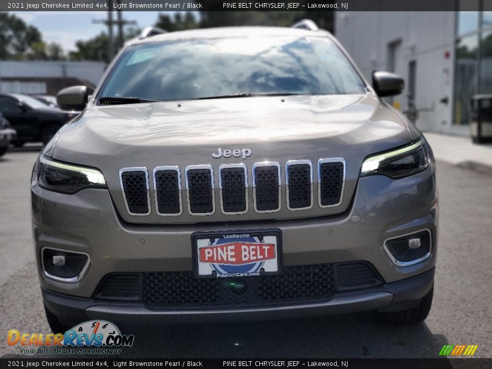 2021 Jeep Cherokee Limited 4x4 Light Brownstone Pearl / Black Photo #3