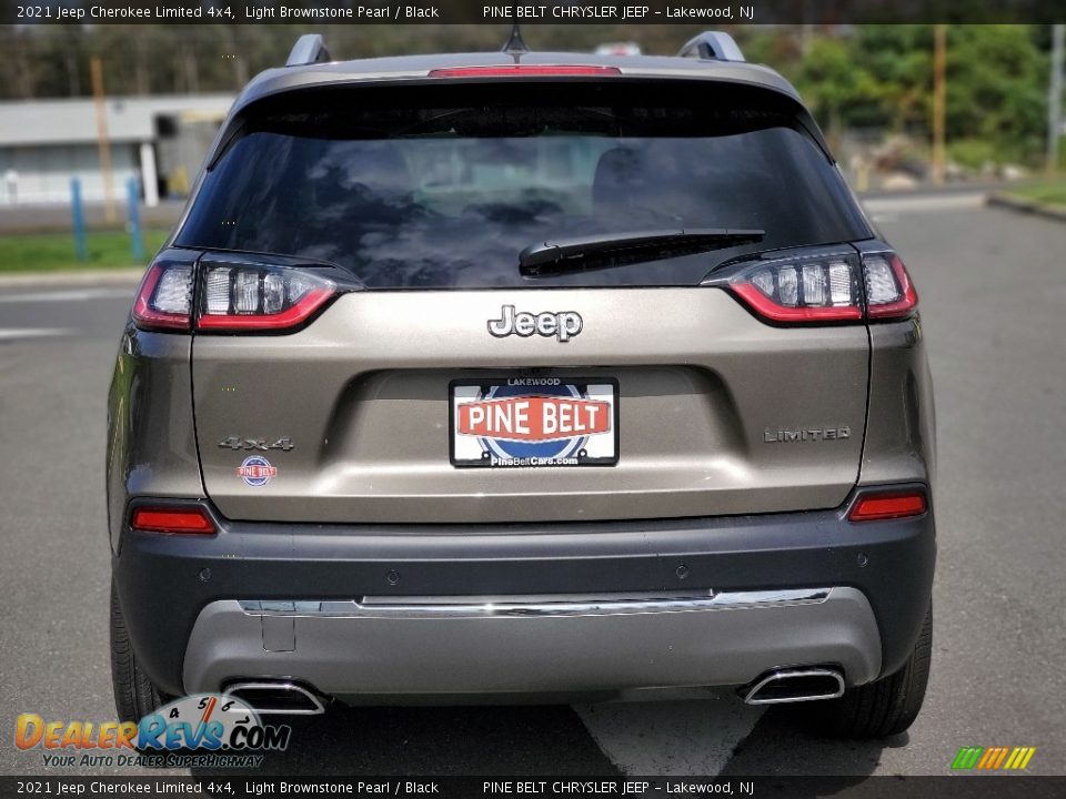 2021 Jeep Cherokee Limited 4x4 Light Brownstone Pearl / Black Photo #7