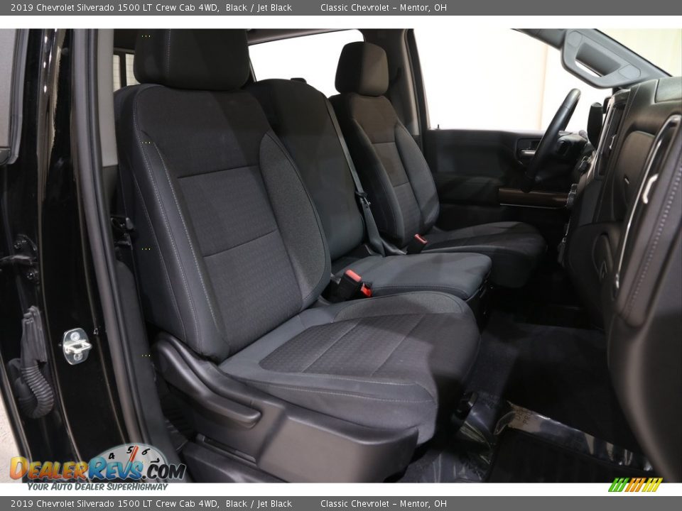 2019 Chevrolet Silverado 1500 LT Crew Cab 4WD Black / Jet Black Photo #19