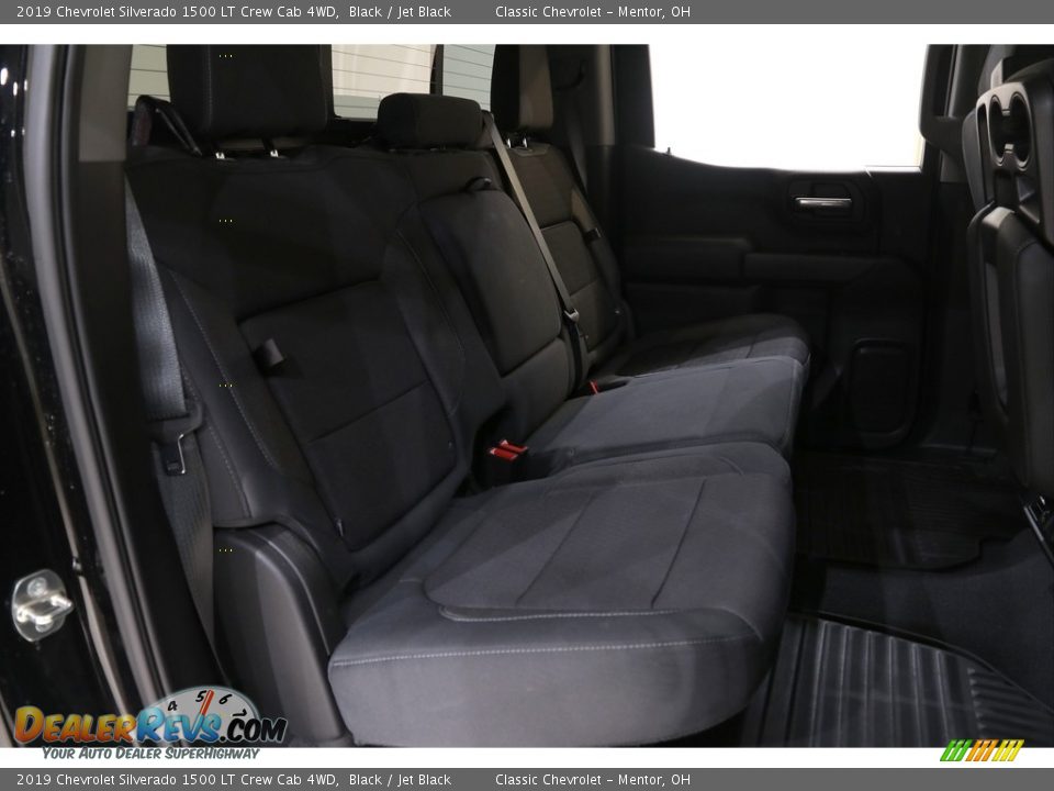 2019 Chevrolet Silverado 1500 LT Crew Cab 4WD Black / Jet Black Photo #20