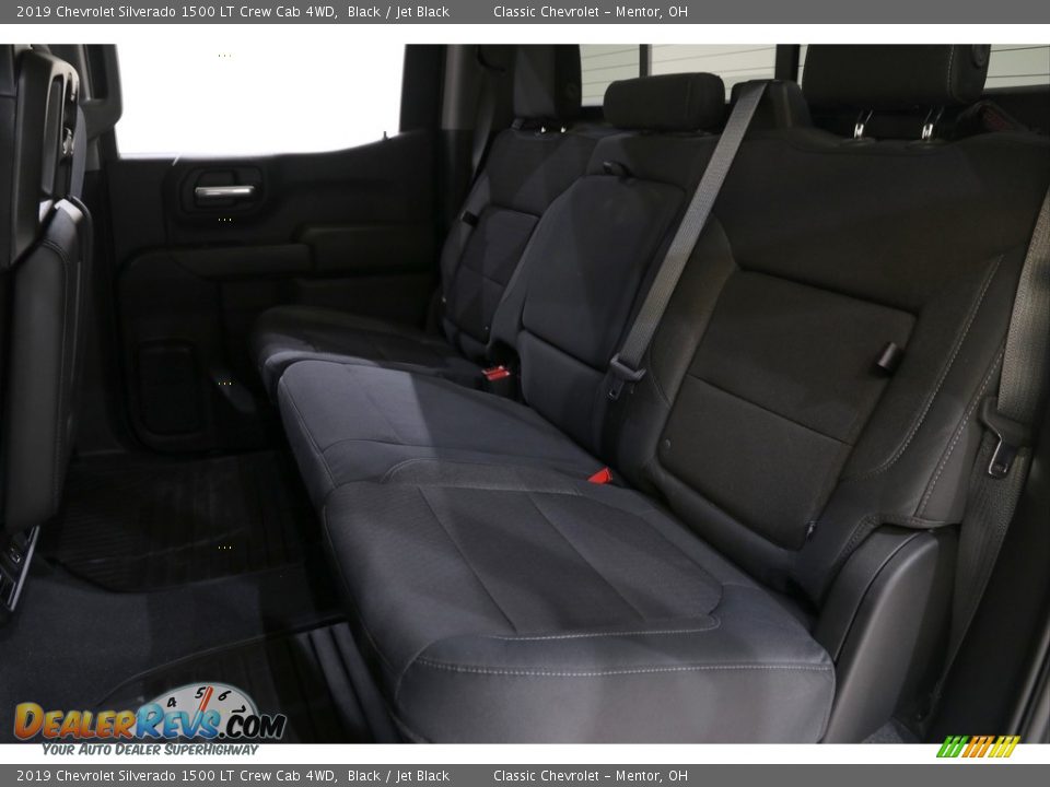 2019 Chevrolet Silverado 1500 LT Crew Cab 4WD Black / Jet Black Photo #21