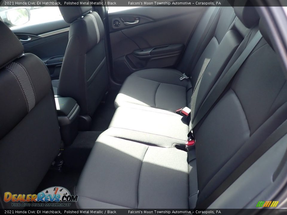 Rear Seat of 2021 Honda Civic EX Hatchback Photo #9