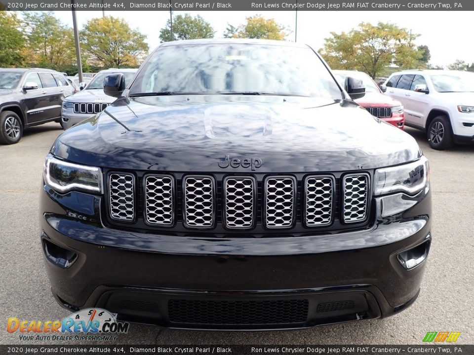 2020 Jeep Grand Cherokee Altitude 4x4 Diamond Black Crystal Pearl / Black Photo #2