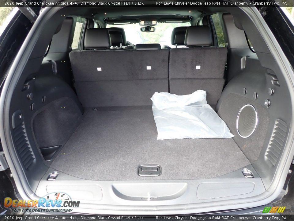 2020 Jeep Grand Cherokee Altitude 4x4 Diamond Black Crystal Pearl / Black Photo #7
