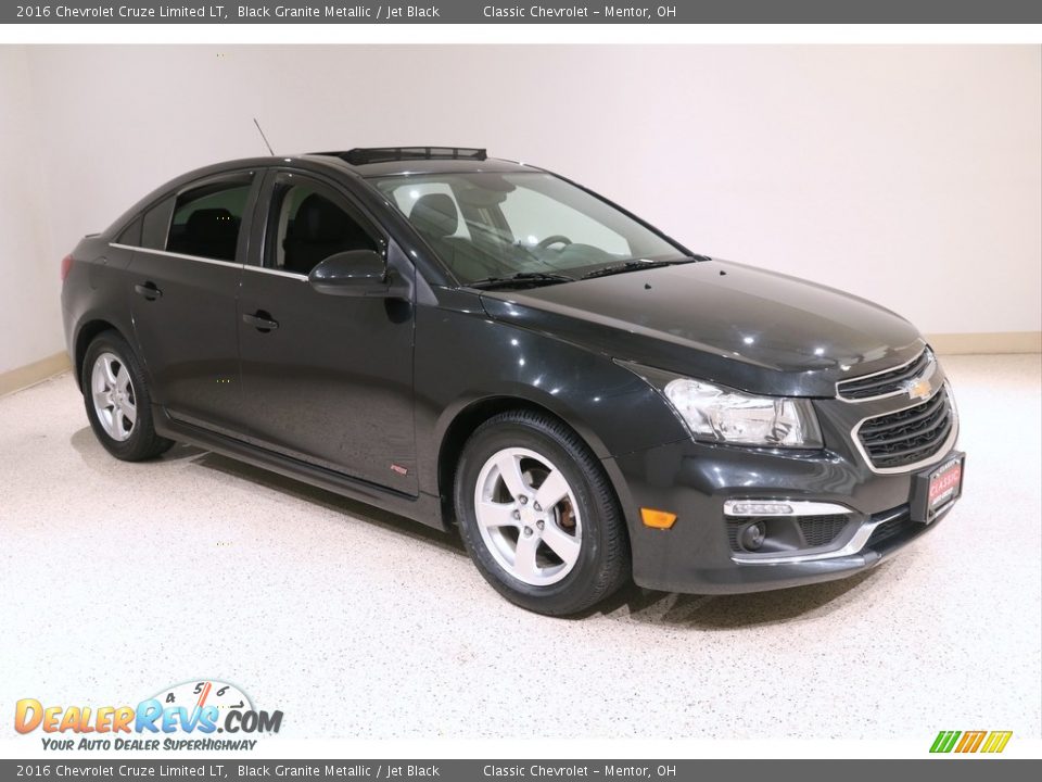 2016 Chevrolet Cruze Limited LT Black Granite Metallic / Jet Black Photo #1