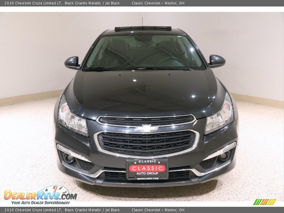 2016 Chevrolet Cruze Limited LT Black Granite Metallic / Jet Black Photo #2
