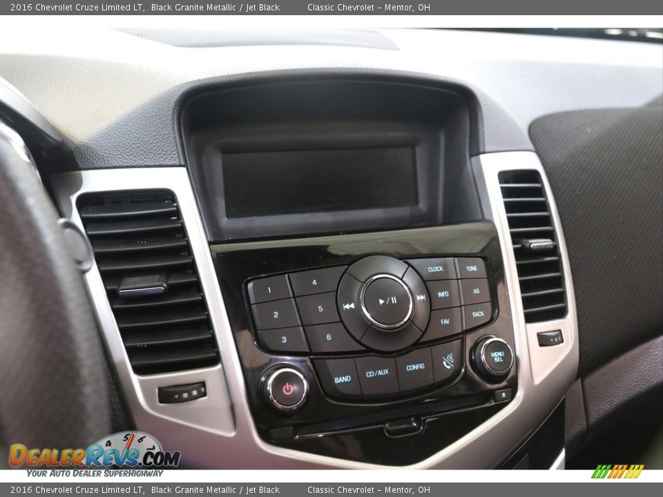 2016 Chevrolet Cruze Limited LT Black Granite Metallic / Jet Black Photo #9