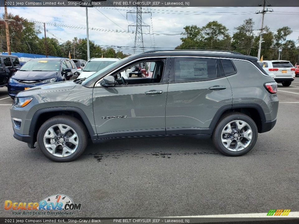 Sting-Gray 2021 Jeep Compass Limited 4x4 Photo #4