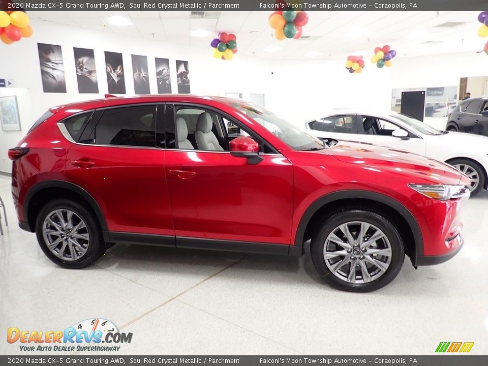2020 Mazda CX-5 Grand Touring AWD Soul Red Crystal Metallic / Parchment Photo #1