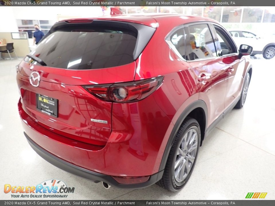 2020 Mazda CX-5 Grand Touring AWD Soul Red Crystal Metallic / Parchment Photo #3