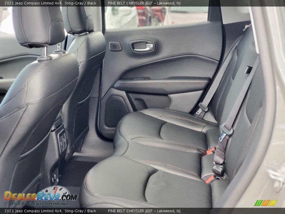 Rear Seat of 2021 Jeep Compass Limited 4x4 Photo #9