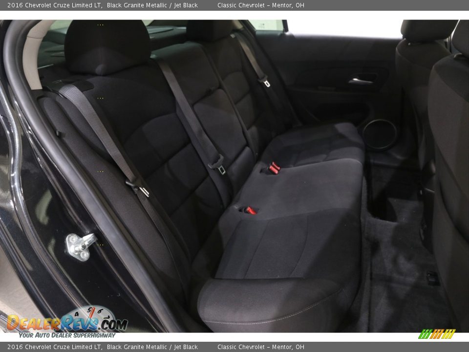 2016 Chevrolet Cruze Limited LT Black Granite Metallic / Jet Black Photo #16