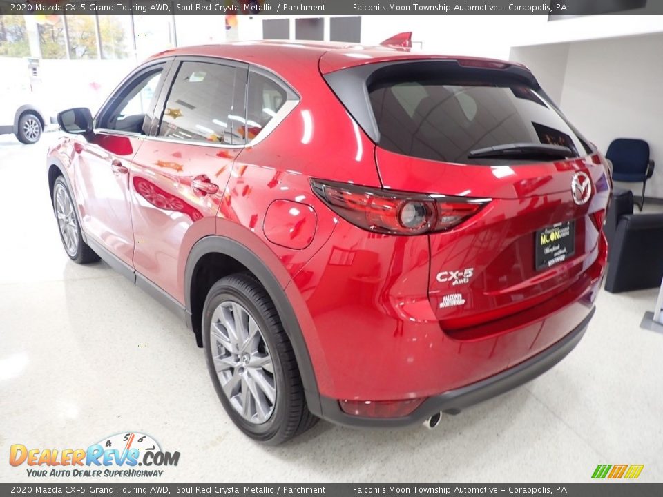 2020 Mazda CX-5 Grand Touring AWD Soul Red Crystal Metallic / Parchment Photo #7