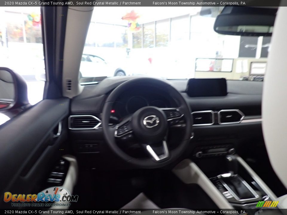 2020 Mazda CX-5 Grand Touring AWD Soul Red Crystal Metallic / Parchment Photo #9
