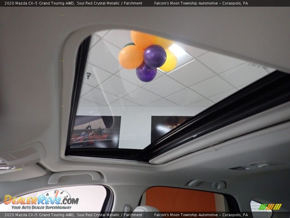 2020 Mazda CX-5 Grand Touring AWD Soul Red Crystal Metallic / Parchment Photo #13