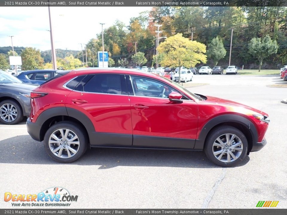 Soul Red Crystal Metallic 2021 Mazda CX-30 Premium AWD Photo #1