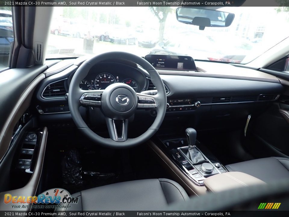 Black Interior - 2021 Mazda CX-30 Premium AWD Photo #9