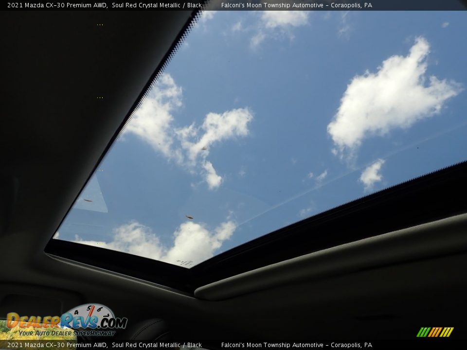 Sunroof of 2021 Mazda CX-30 Premium AWD Photo #13