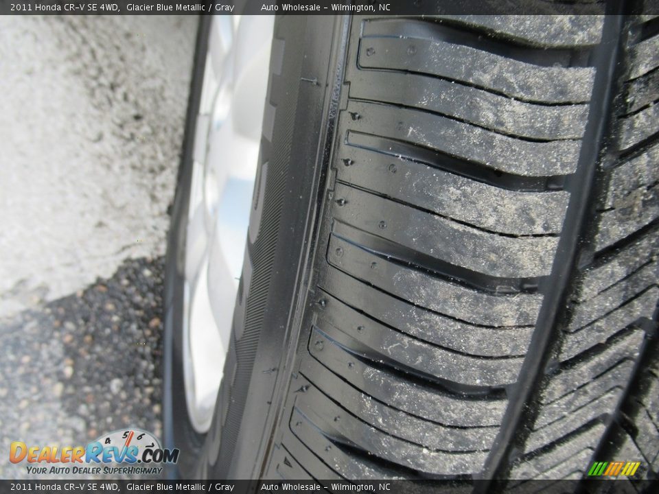 2011 Honda CR-V SE 4WD Glacier Blue Metallic / Gray Photo #8