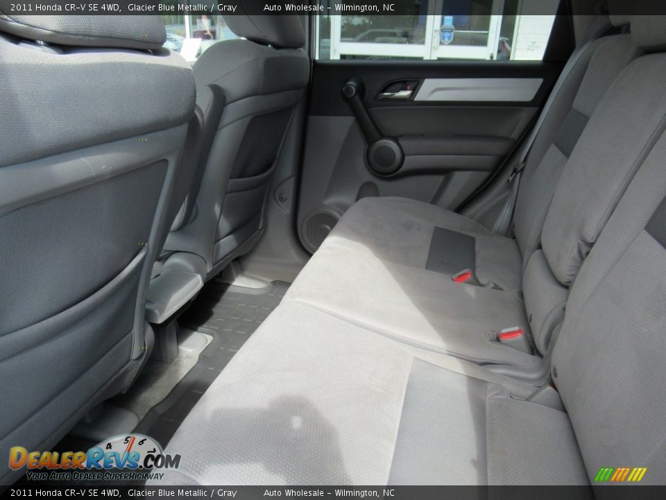 2011 Honda CR-V SE 4WD Glacier Blue Metallic / Gray Photo #12